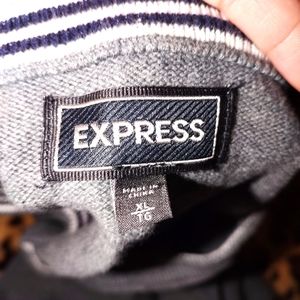 Express men's long sleeve sweater